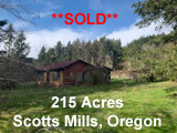 215 Acres in Scotts Mills, Oregon