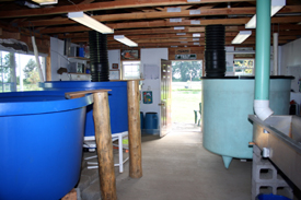 Inside Hatchery Room