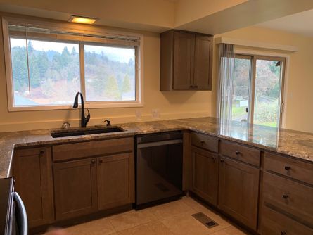 New Cabinets and Granite