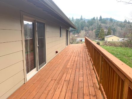 2 Bedrooms open to new deck