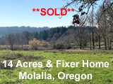 Molalla 14 Acres for Sale