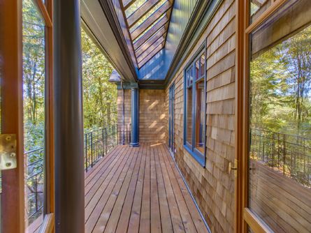 New Cedar Deck off Master Bedroom