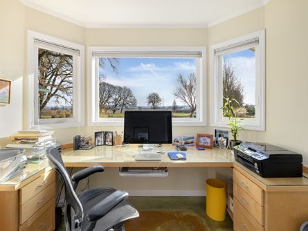 Office with Windows and Views
