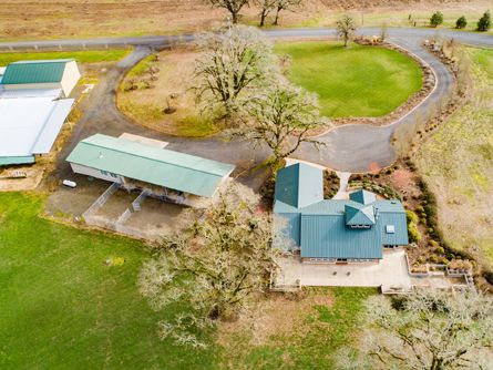 Headquarters of 86 Acre Amity, Oregon Farm